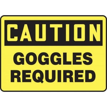 Accuform Caution Sign, MPPE424XV MPPE424XV